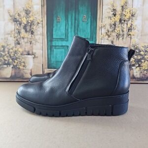 Vionic Womens Uptown Sur Ankle Boot Black US Size 11